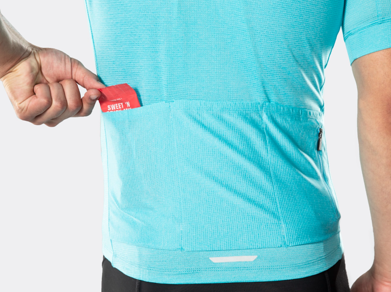 Bontrager Circuit Short Sleeve Jersey in Blue-2